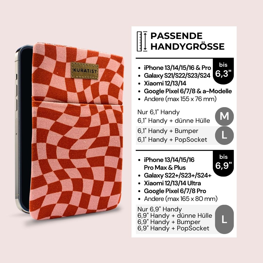 AHOI Handytasche - Handytaschen - Twisted Checkers - Kuratist