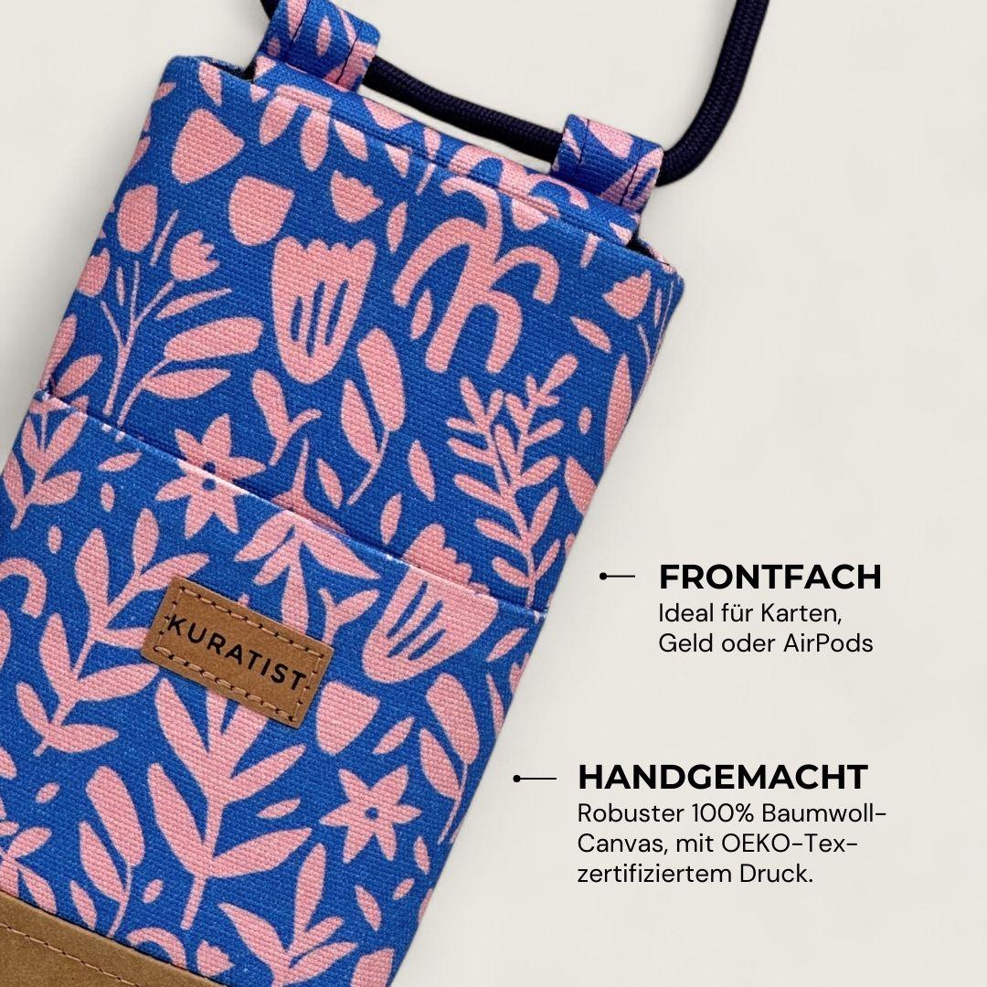 NELA Handytasche zum Umhängen Bedruckt - Handytasche zum Umhängen - Blooming Bliss Paper - Kuratist