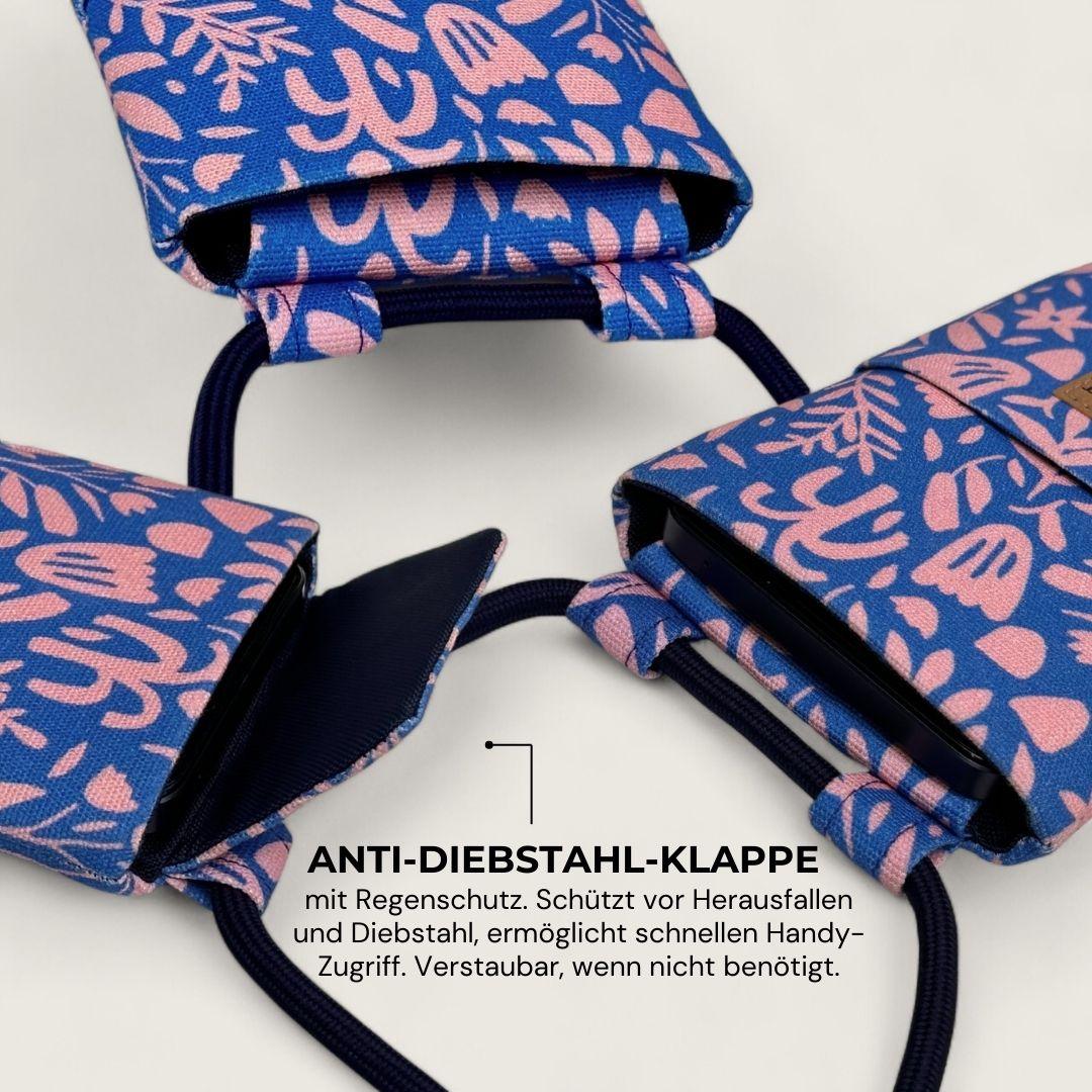 NELA Handytasche zum Umhängen Bedruckt - Handytasche zum Umhängen - Blooming Bliss Paper - Kuratist