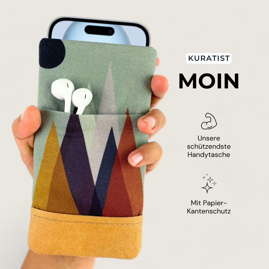 MOIN Handytasche - Handytaschen - Geo Mountains Paper - Kuratist