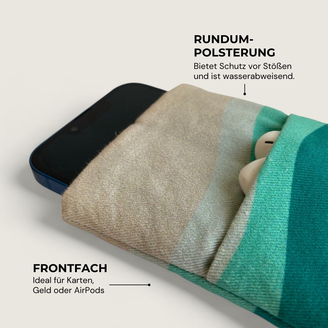 MOIN Handytasche - Handytaschen - Deep Sea Paper - Kuratist