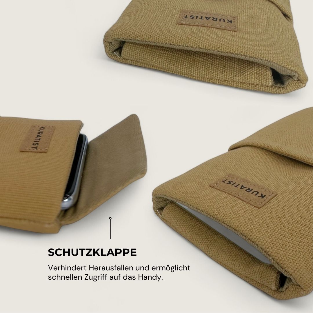 AHOI Handytasche - Handytaschen - Sand - Kuratist