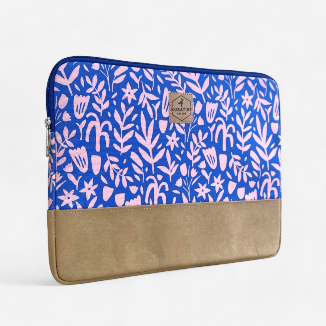 HUUS Laptophülle mit Print - Laptoptaschen - Blooming Bliss Paper - Kuratist