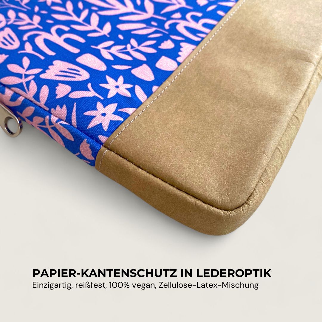 HUUS Laptophülle mit Print - Laptoptaschen - Blooming Bliss Paper - Kuratist