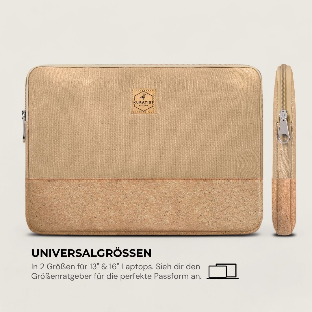 HUUS Laptoptasche - Laptoptaschen - Sand Cork - Kuratist