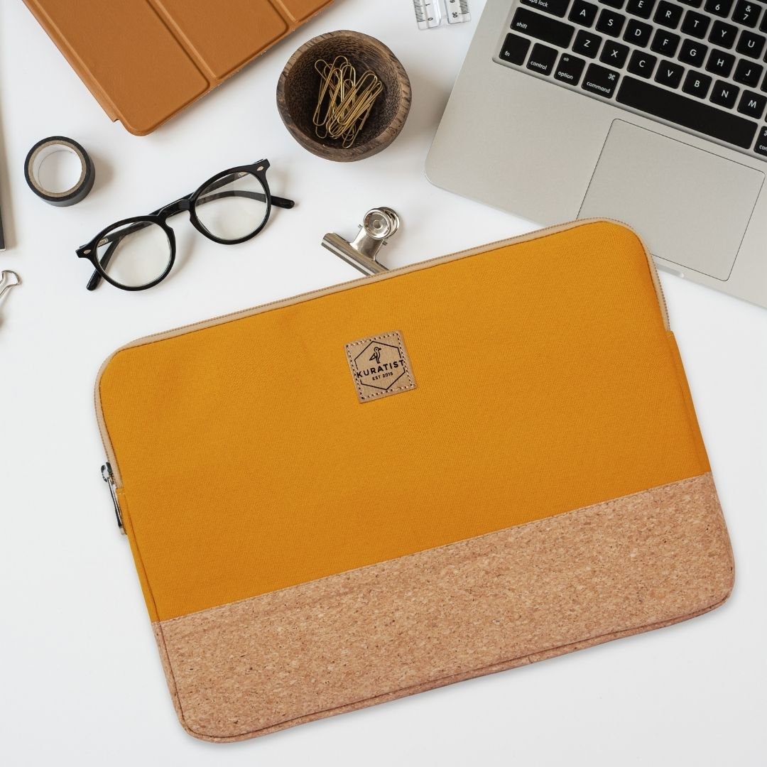 HUUS Laptoptasche - Laptoptaschen - Curry Cork - Kuratist