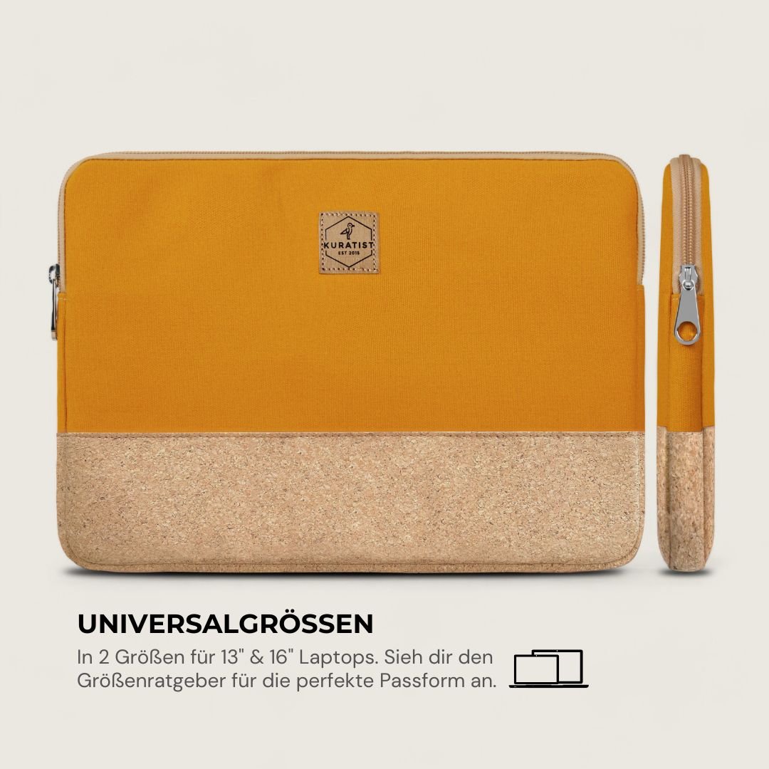 HUUS Laptoptasche - Laptoptaschen - Curry Cork - Kuratist