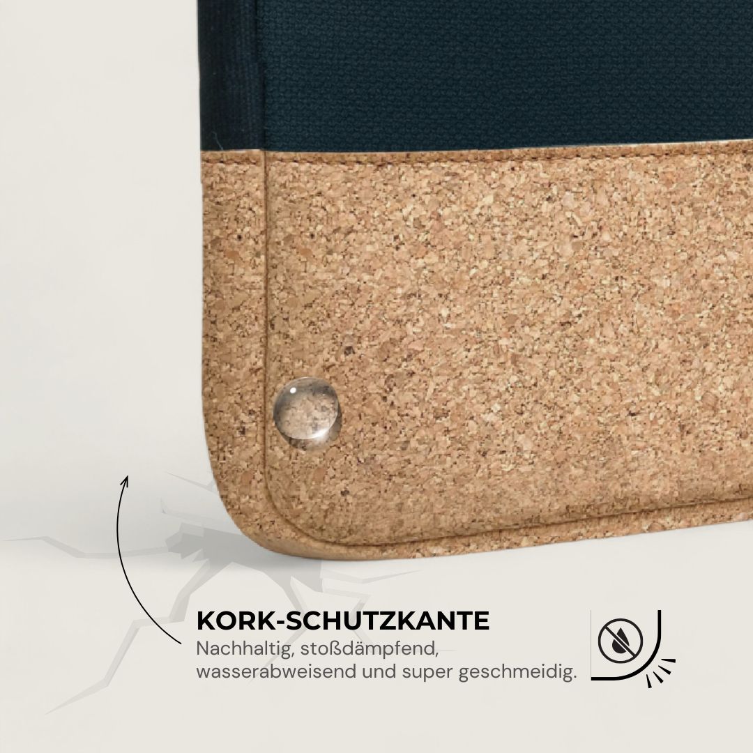 HUUS Laptoptasche - Laptoptaschen - Black Cork - Kuratist