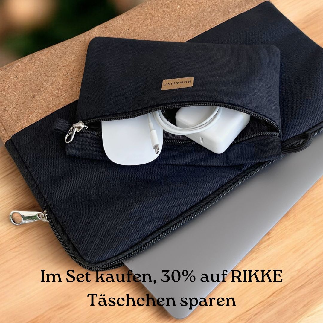 HUUS Laptoptasche - Laptoptaschen - Black Cork - Kuratist