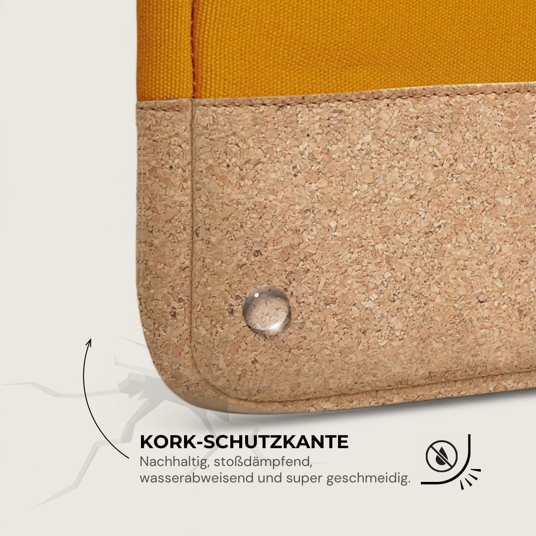 HUUS Laptoptasche - Laptoptaschen - Curry Cork - Kuratist