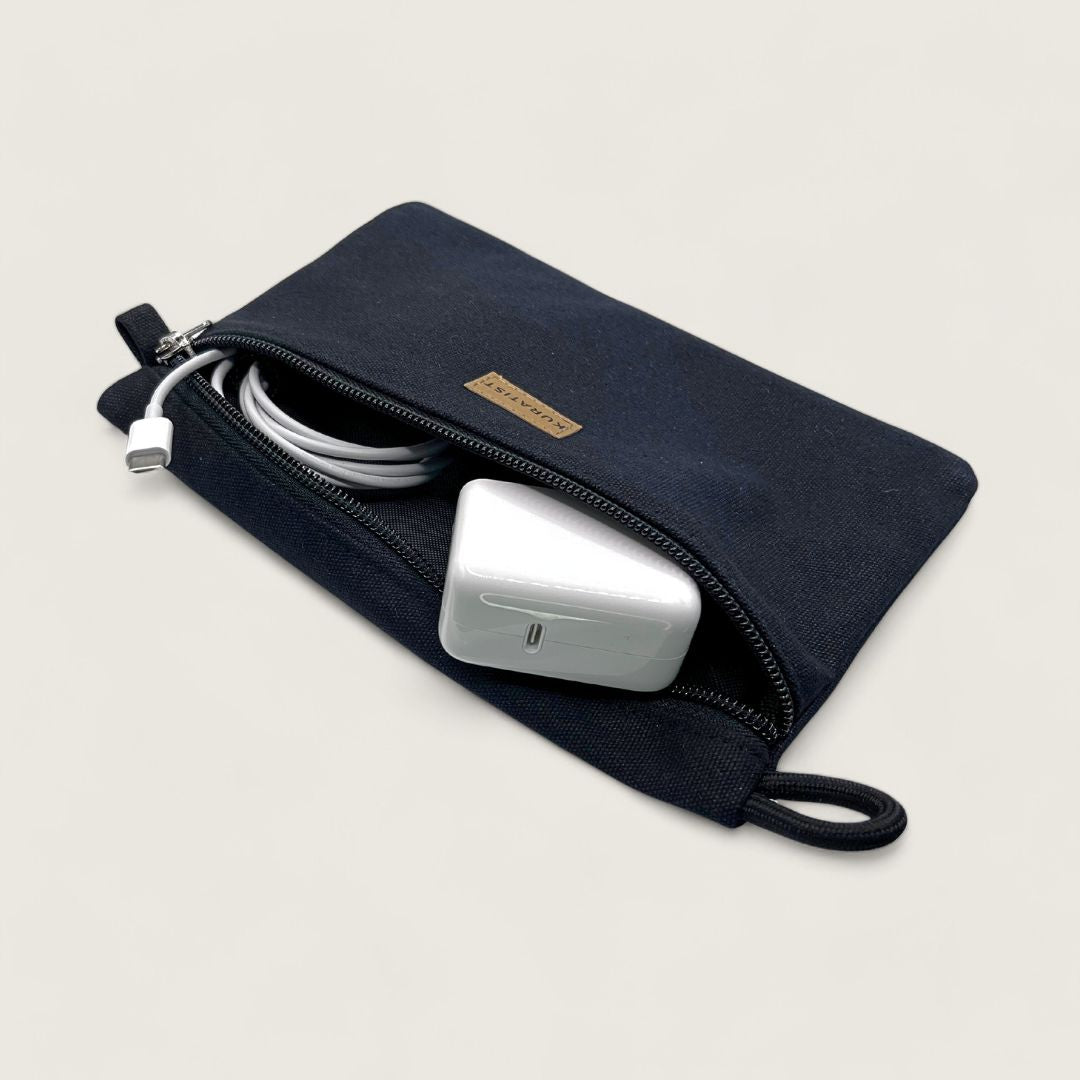 RIKKE Medium Accessory Pouch - Zubehör Taschen - Black - Kuratist