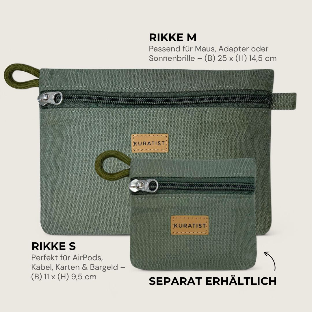 RIKKE Medium Accessory Pouch - Zubehör Taschen - Pine - Kuratist