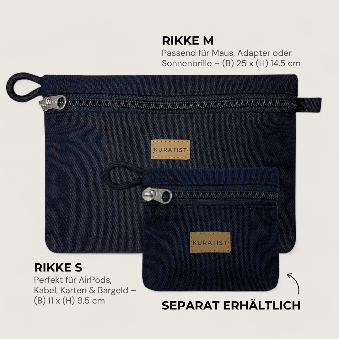 RIKKE Medium Accessory Pouch - Zubehör Taschen - Black - Kuratist