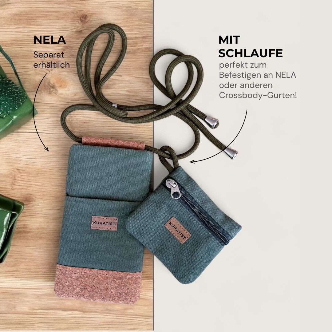 RIKKE Mini Accessory Pouch - Zubehör Taschen - Pine - Kuratist