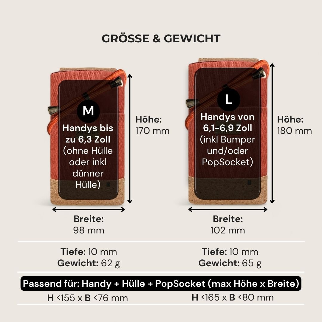 Set NELA & GRETJE Mini Umhängetaschen, Rooibos (2 - teilig) - Geschenksets - Kuratist