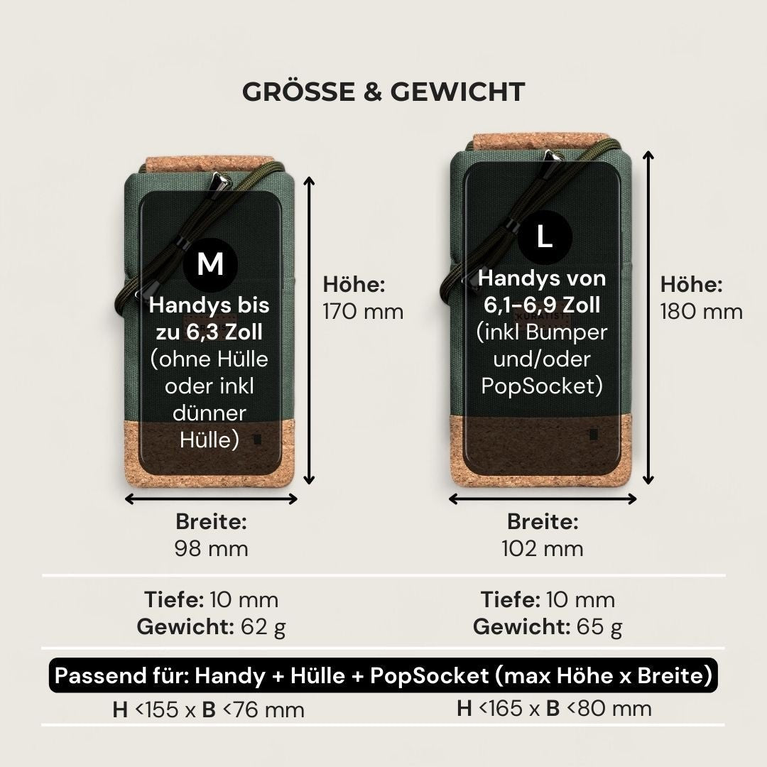 Set NELA & GRETJE Umhängetaschen, Pine & Black (2 - teilig) - Geschenksets - Kuratist