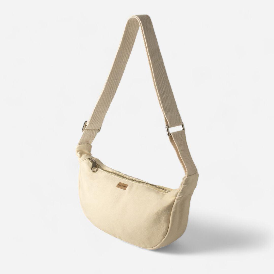 SOFIA Halbmond Tasche - Umhängetaschen - Natural - Kuratist